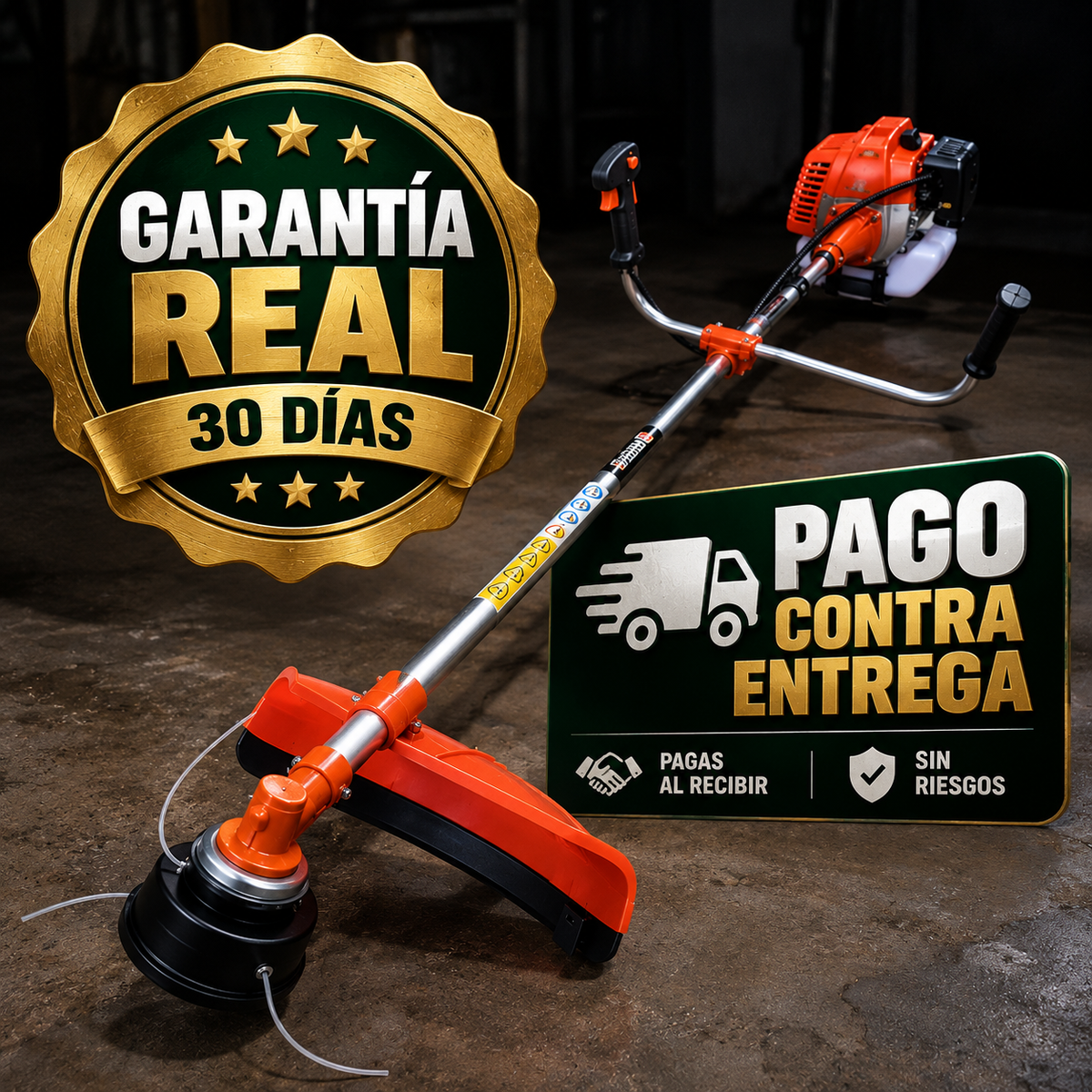 Guadaña GT45 — Motor Alemán 4HP