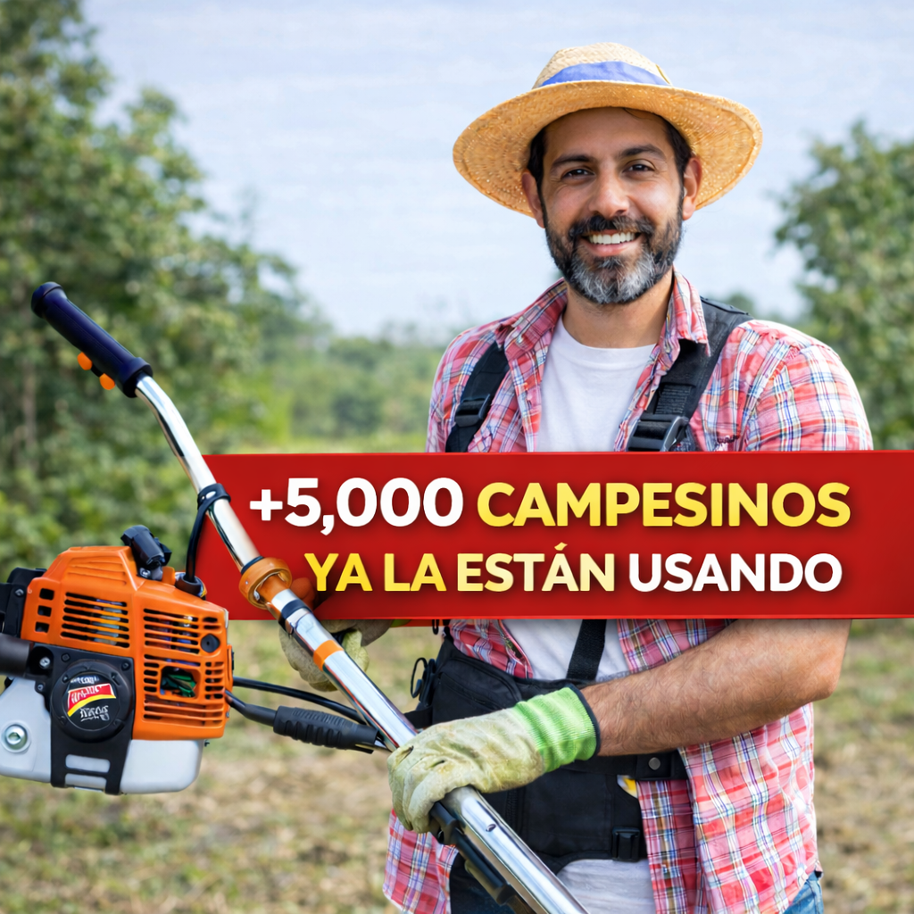 Guadaña con tecnología alemana gt45